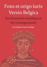 Samenvatting: Fons Et Origo Iuris Versio Belgica Een Historische Inleiding Tot Het Vermogensrecht | 9789086593682 | Johannes J Hallebeek, et al Afbeelding van boekomslag