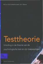 Samenvatting: Testtheorie | 9789031347476 | P J D Drenth, et al Afbeelding van boekomslag