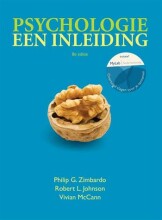Samenvatting: Psychologie Een Inleiding | 9789043034593 | P Zimbardo, et al Afbeelding van boekomslag