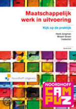 Samenvatting: Maatschappelijk Werk In Uitvoering  | 9789001774493 | Jongman, et al Afbeelding van boekomslag