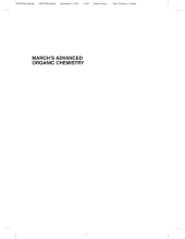 Summary: March's Advanced Organic Chemistry Reactions, Mechanisms, And Structure | 9781119371809 | Michael B Smith Book cover image